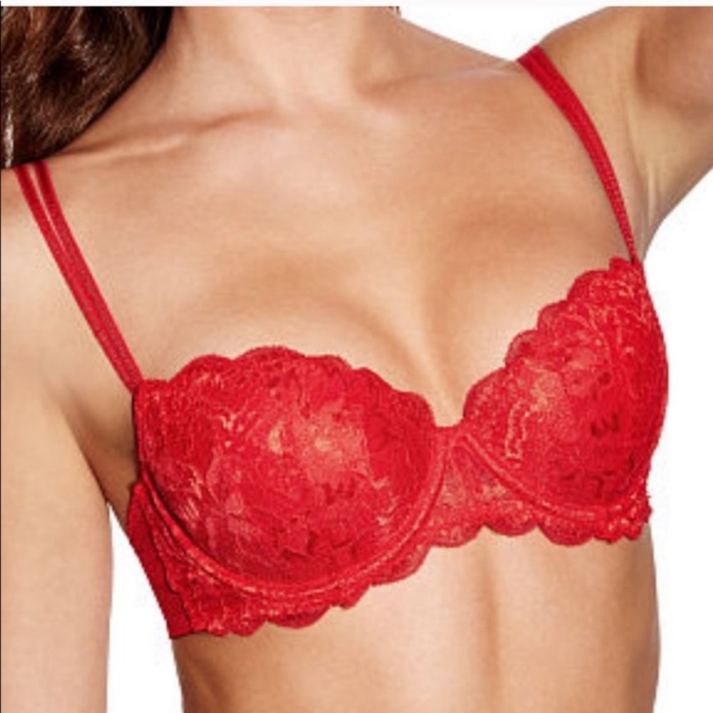 Sz 32C PINK Victoria’s Secret Date Push Up Bra